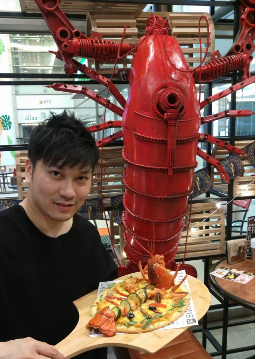 視覺系美食「龍波斯特」龍蝦餐廳、金箔霜淇淋進駐台中禮客